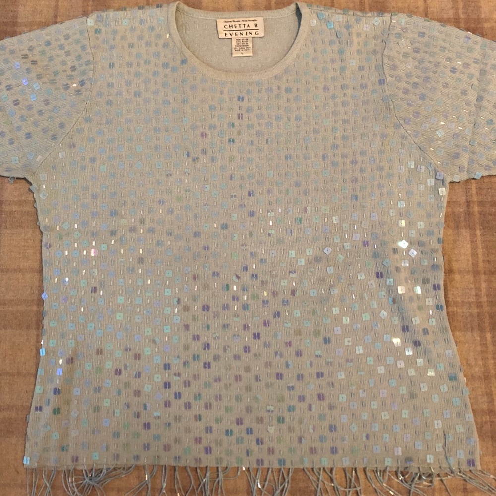 Cheetah B evening sweater VTG